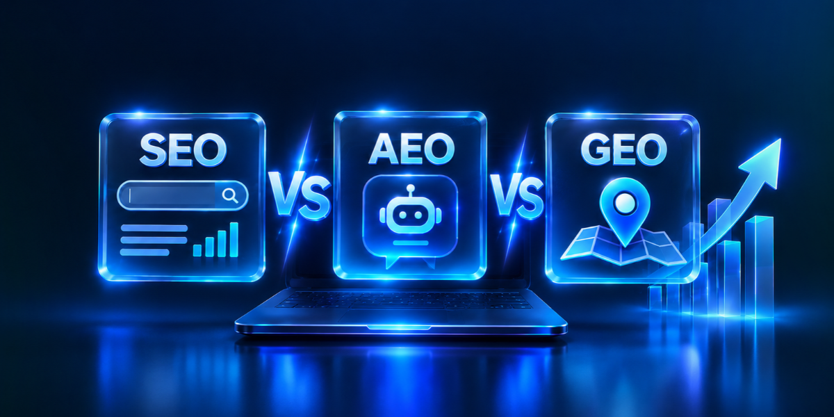 SEO vs AEO vs GEO in 2026